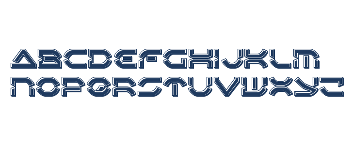 Oberon Deux Bevel Lowercase