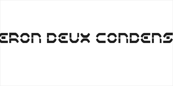 Oberon Deux Condensed Logo