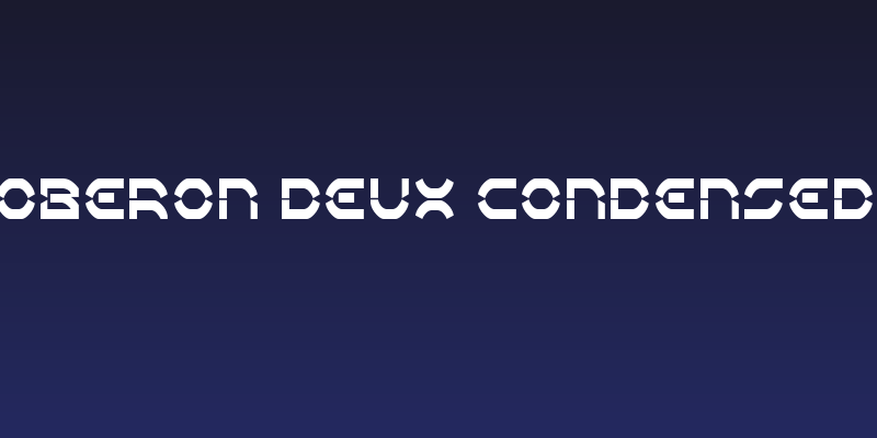 Oberon Deux Condensed Social Header