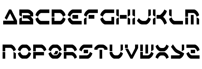 Oberon Deux Condensed Font LOWERCASE