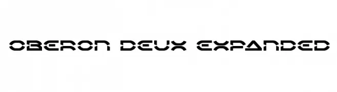 Oberon Deux Expanded  Frei Schriftart Herunterladen