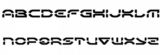 Oberon Deux Expanded 字体 大写