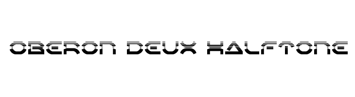 Oberon Deux Halftone  नि: शुल्क फ़ॉन्ट्स डाउनलोड