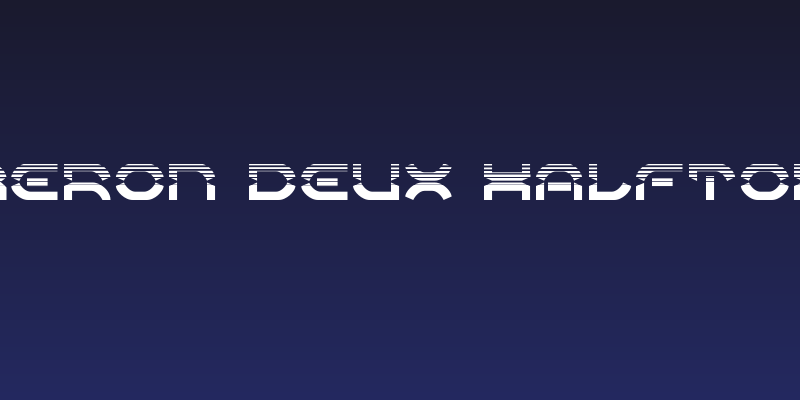 Oberon Deux Halftone Social Header