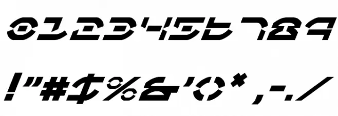 Oberon Deux Italic Schriftart Anderer Schreiben