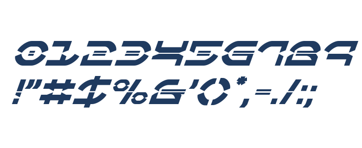 Oberon Deux Laser Italic Other Characters