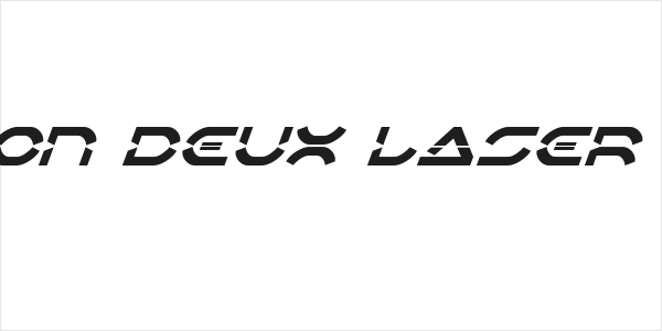 Oberon Deux Laser Italic Logo