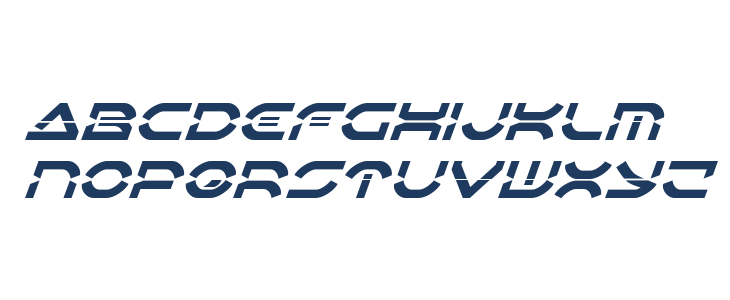 Oberon Deux Laser Italic Lowercase