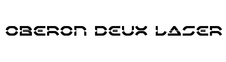 Oberon Deux Laser  font caratteri gratis