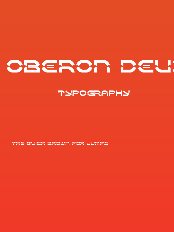 Oberon Deux Laser Poster