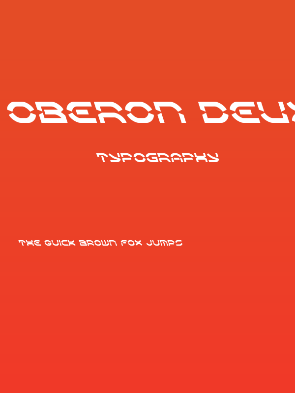 Oberon Deux Leftalic Poster