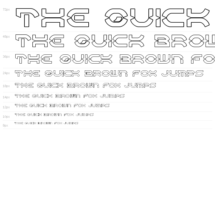 Oberon Deux Outline Waterfall