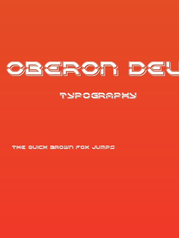 Oberon Deux Punch Poster