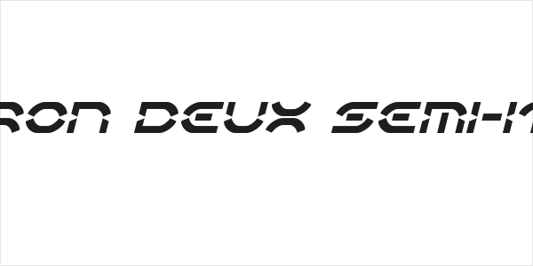 Oberon Deux Semi-Italic Logo