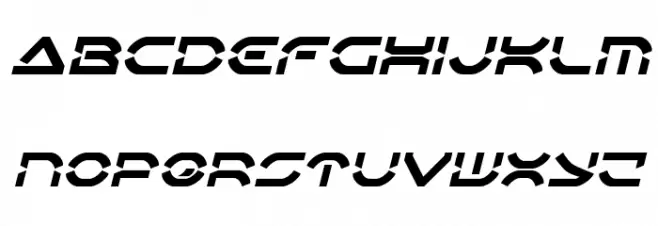 Oberon Deux Semi-Italic 字体 小写