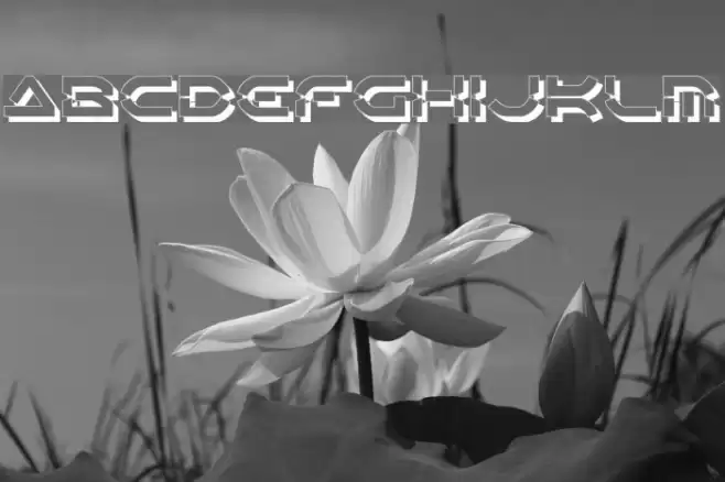 Oberon Deux Shadow Font examples