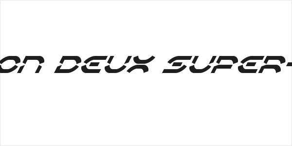 Oberon Deux Super-Italic Logo