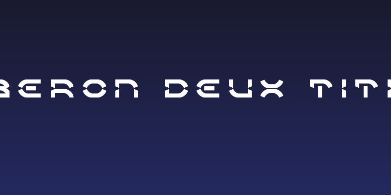 Oberon Deux Title Social Header