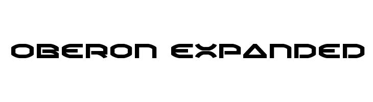 Oberon Expanded  免费字体下载