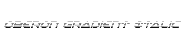 Oberon Gradient Italic  नि: शुल्क फ़ॉन्ट्स डाउनलोड