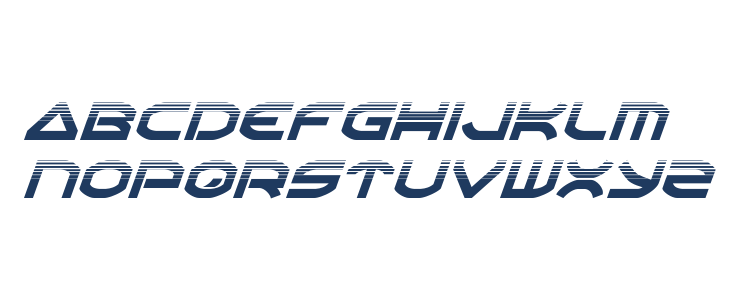 Oberon Halftone Italic Lowercase