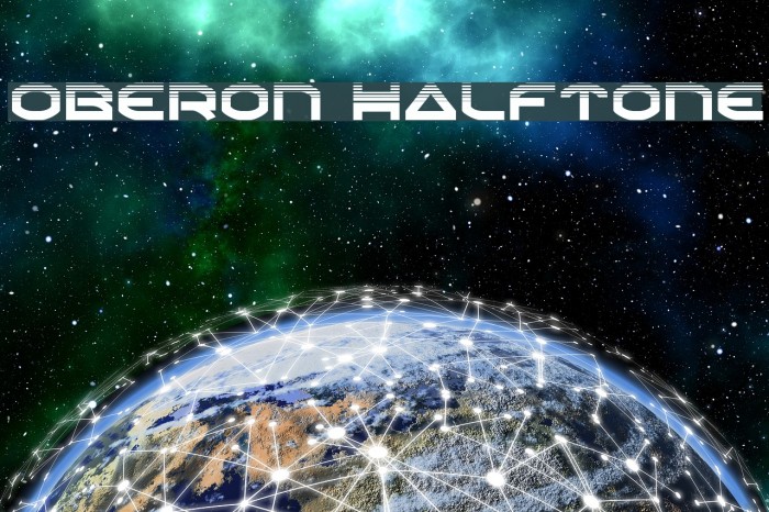 Oberon Halftone Example 1