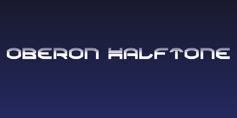 Oberon Halftone Social Header