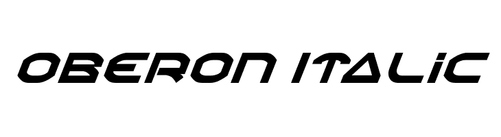 Oberon Italic  Descarca Fonturi Gratis