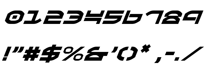 Oberon Italic Fuentes OTROS CHARS
