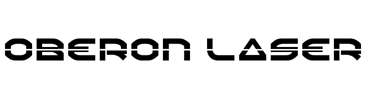 Oberon Laser  font caratteri gratis
