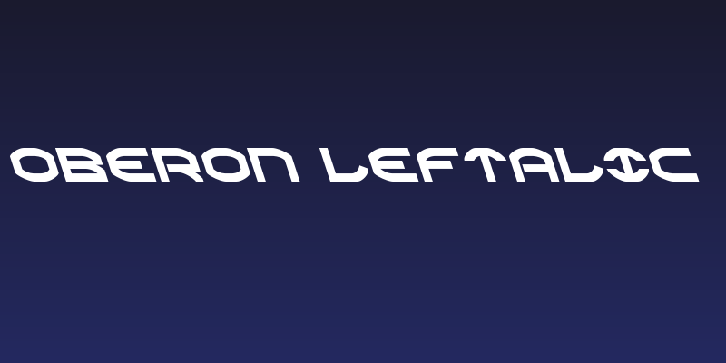 Oberon Leftalic Social Header