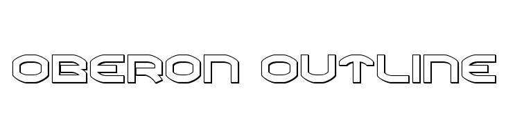 Oberon Outline  Fuentes Gratis Descargar