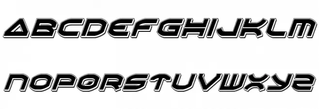 Oberon Punch Italic फ़ॉन्ट लोअरकेस