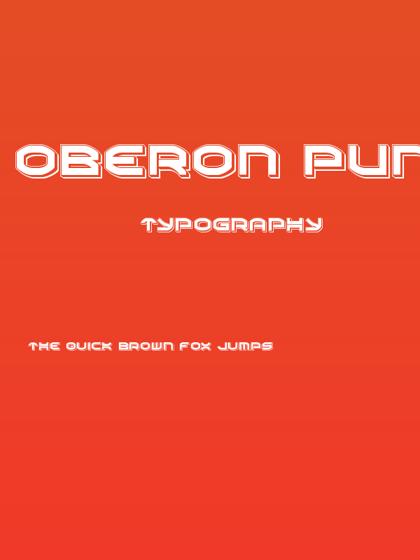 Oberon Punch Poster