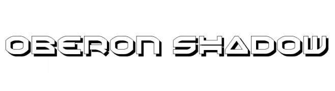 Oberon Shadow  Fuentes Gratis Descargar