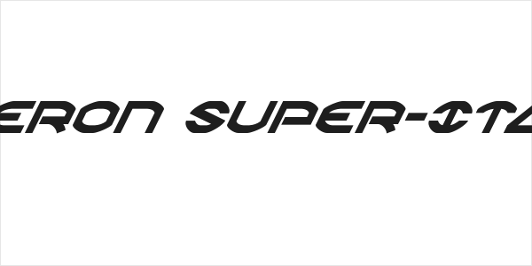 Oberon Super-Italic Logo