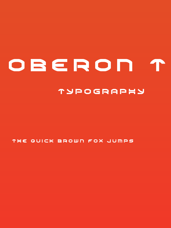 Oberon Title Poster
