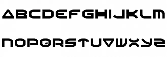 Oberon Schriftart Groß