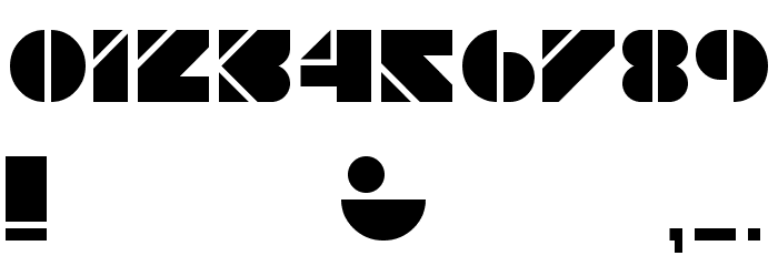 Obese & Square KK Font OTHER CHARS