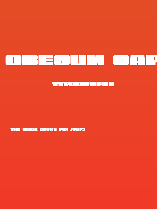 Obesum Caps ExtBlk Exp Poster