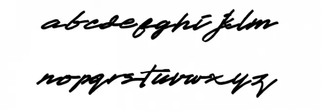 Obey Signature Fuentes MINÚSCULAS