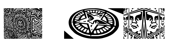 Obey3DAlt  Frei Schriftart Herunterladen