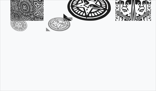 Obey3DAltCaps Business Card