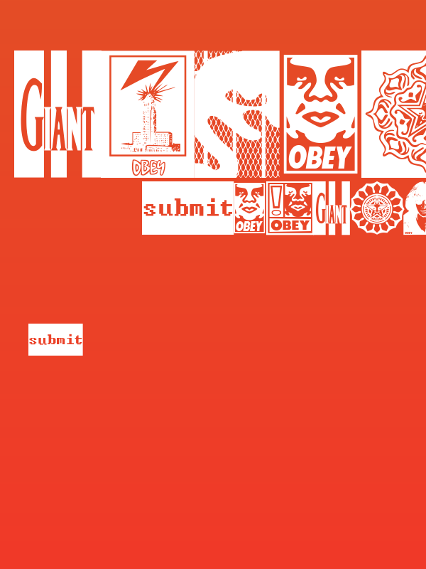 ObeyAssortyCaps Poster