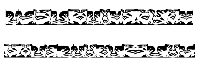 ObeyDada Font LOWERCASE