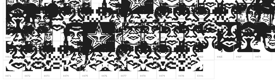 ObeyEssence Character Map