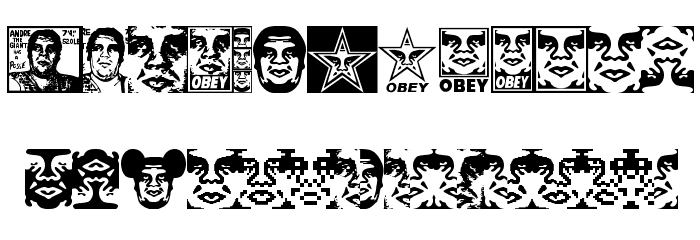 ObeyEssence Font LOWERCASE