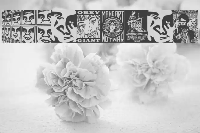 ObeyFaves Font examples