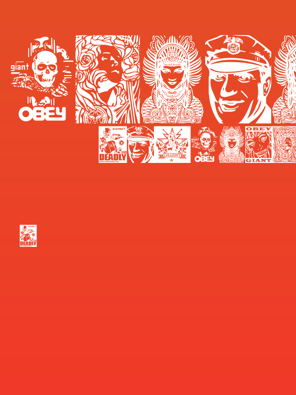 ObeyGalleriaCaps Poster