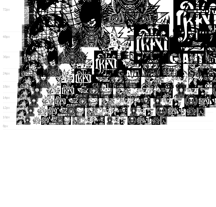 ObeyGalleria Waterfall